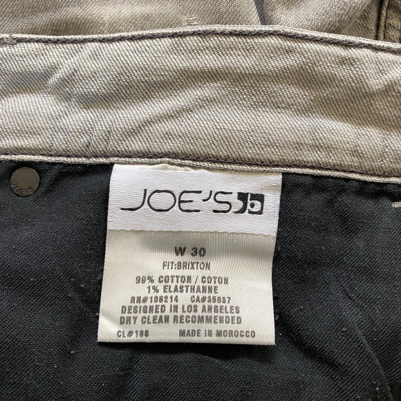 Joe's Jeans Brixton Fit Faded Distressed Grey Denim 30 - Picture 12 of 13